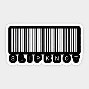 barcod slipk art v1 Sticker